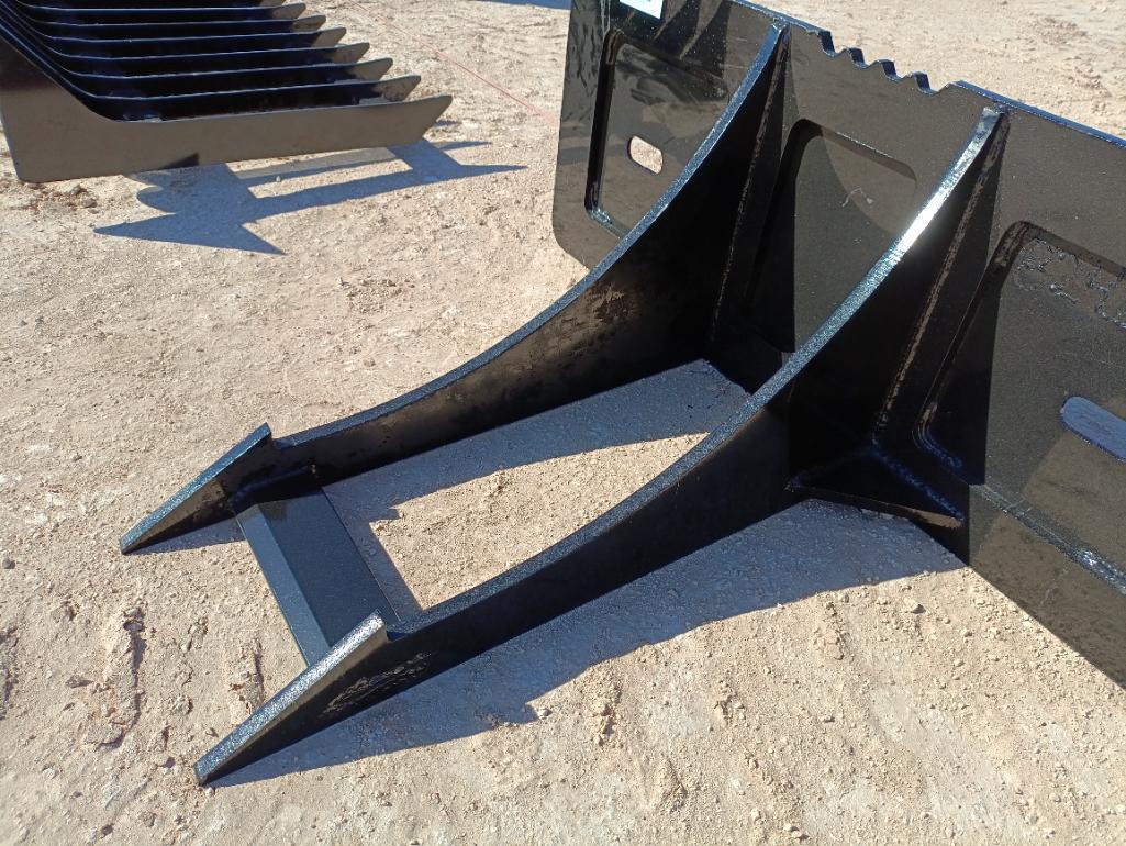 Unused Rock and Stump Digger (Skid Steer Attachment)