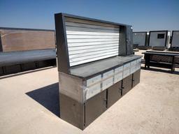 Unused 10Ft Work Bench Cabinet