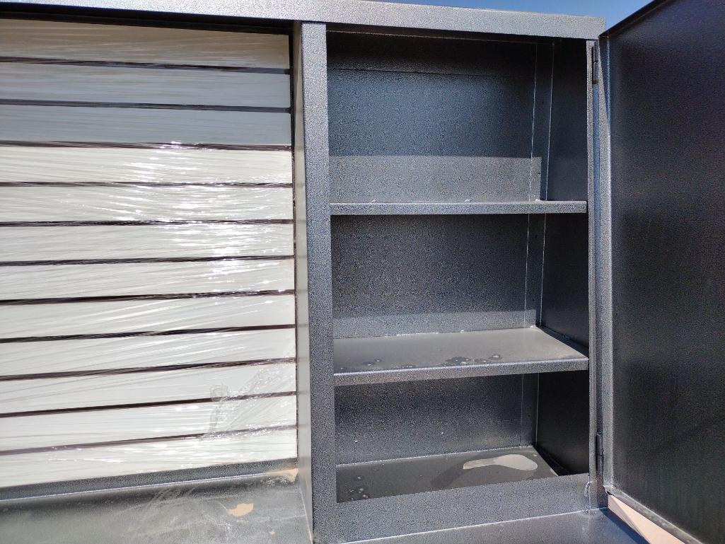 Unused 10Ft Work Bench Cabinet