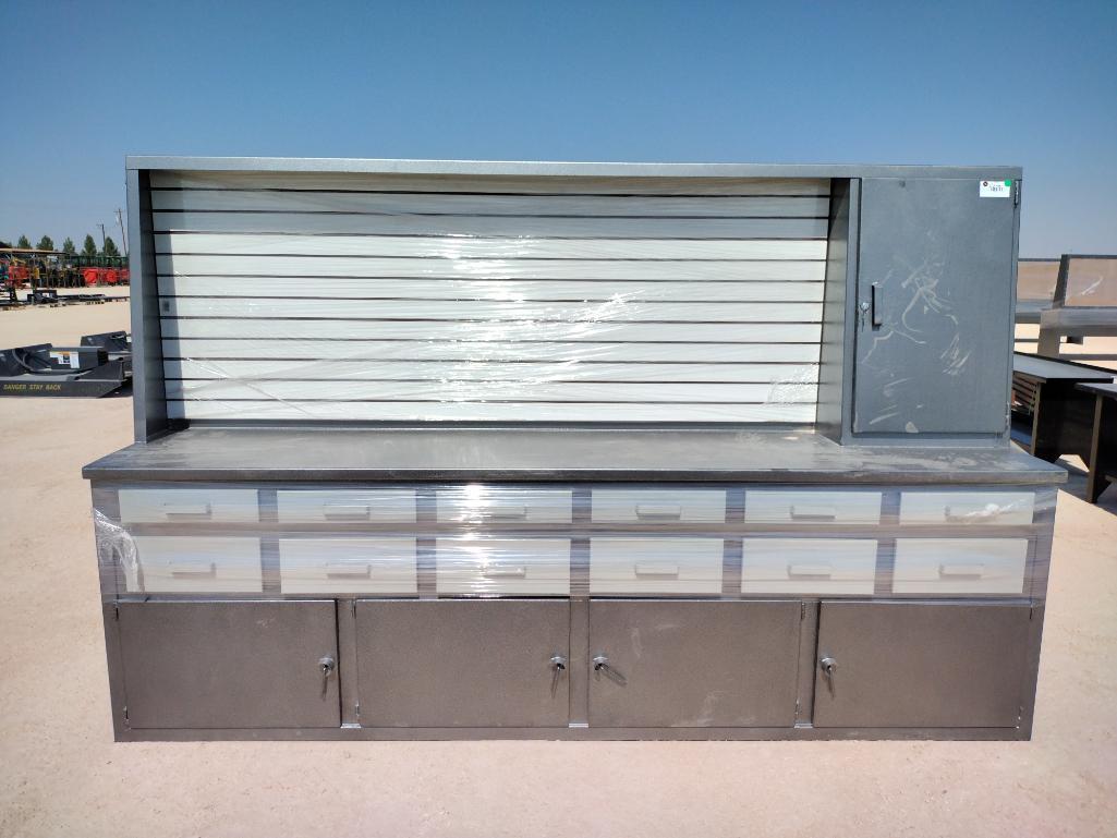 Unused 10Ft Work Bench Cabinet