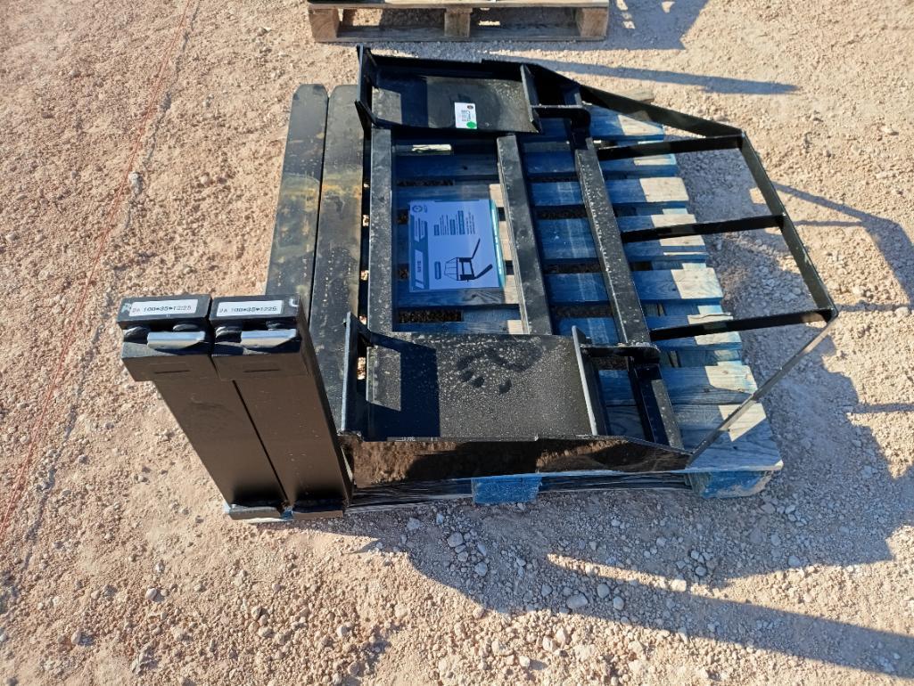 Unused AGT SAII100 Pallet Forks (Skid Steer Attachment)