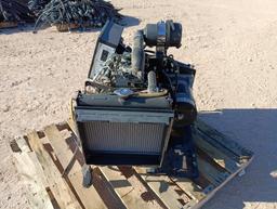 3 Cyl Perkins Diesel Engine w/Generator