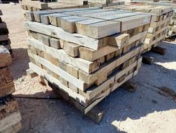 (1) Stack of 4" x 6" x 48" Wooden Skids