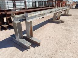(2) 20Ft Pipe Racks