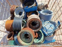 Pallet of Misc Pulleys
