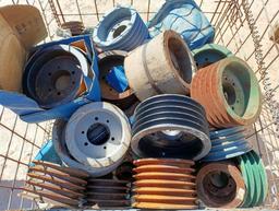 Pallet of Misc Pulleys