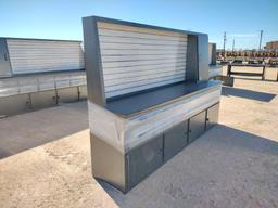 Unused 10Ft Work Bench Cabinet