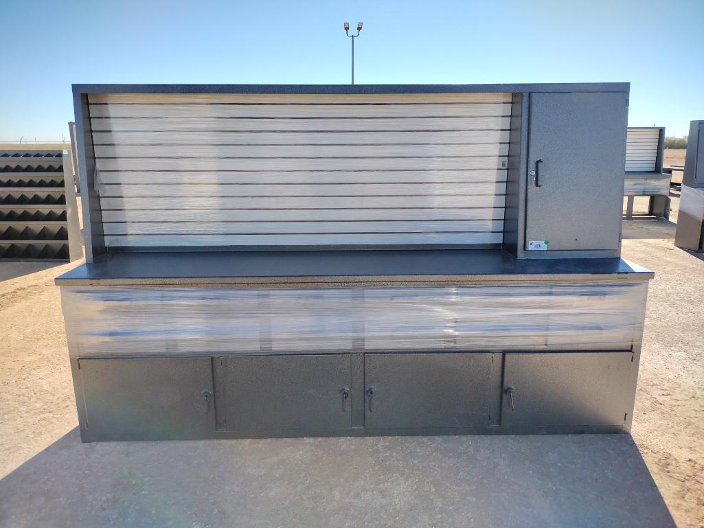 Unused 10Ft Work Bench Cabinet