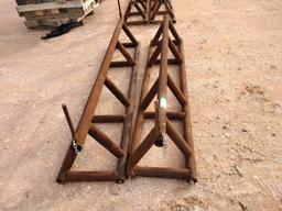 Set of 8Ft Pipe Racks