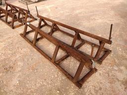 Set of 8Ft Pipe Racks