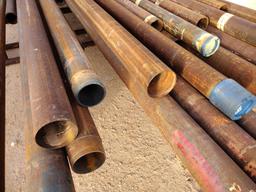 Approx (25) Joints of 4 1/4'' & 5 1/2'' Steel Pipe