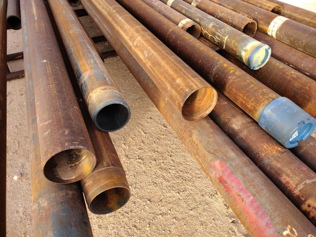 Approx (25) Joints of 4 1/4'' & 5 1/2'' Steel Pipe