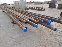 Approx (25) Joints of 4 1/4'' & 5 1/2'' Steel Pipe