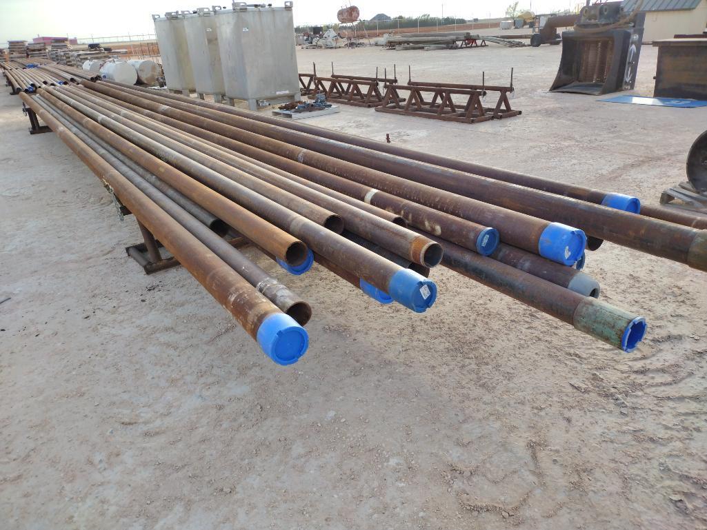 Approx (25) Joints of 4 1/4'' & 5 1/2'' Steel Pipe