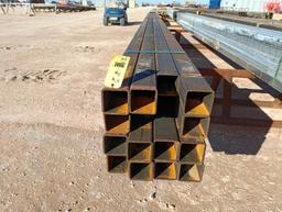 (16) pcs of 3" Square Tubing @ 23Ft