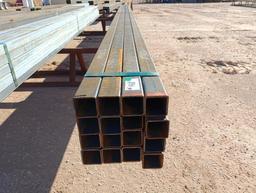 (16) pcs of 3" Square Tubing @ 23Ft
