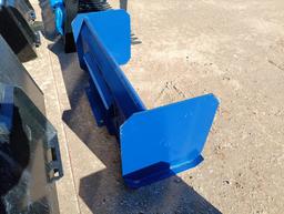Unused 48'' Mini Skid Steer Snow Pusher