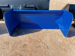 Unused 48'' Mini Skid Steer Snow Pusher