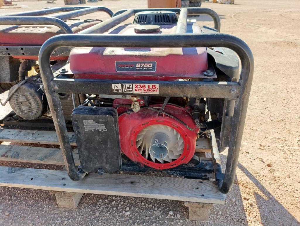 (2) Predator 8,750 Generators