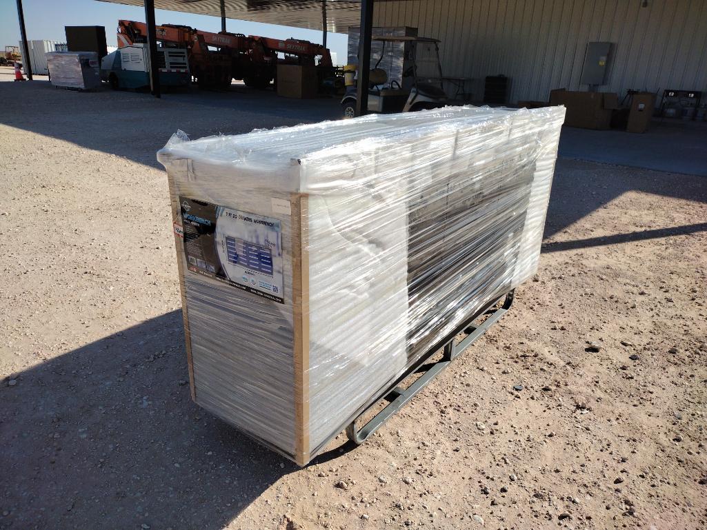 Unused Chery 7Ft 20 Drawers Workbench/ Tool Chest