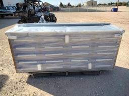 Unused Chery 7Ft 20 Drawers Workbench/ Tool Chest