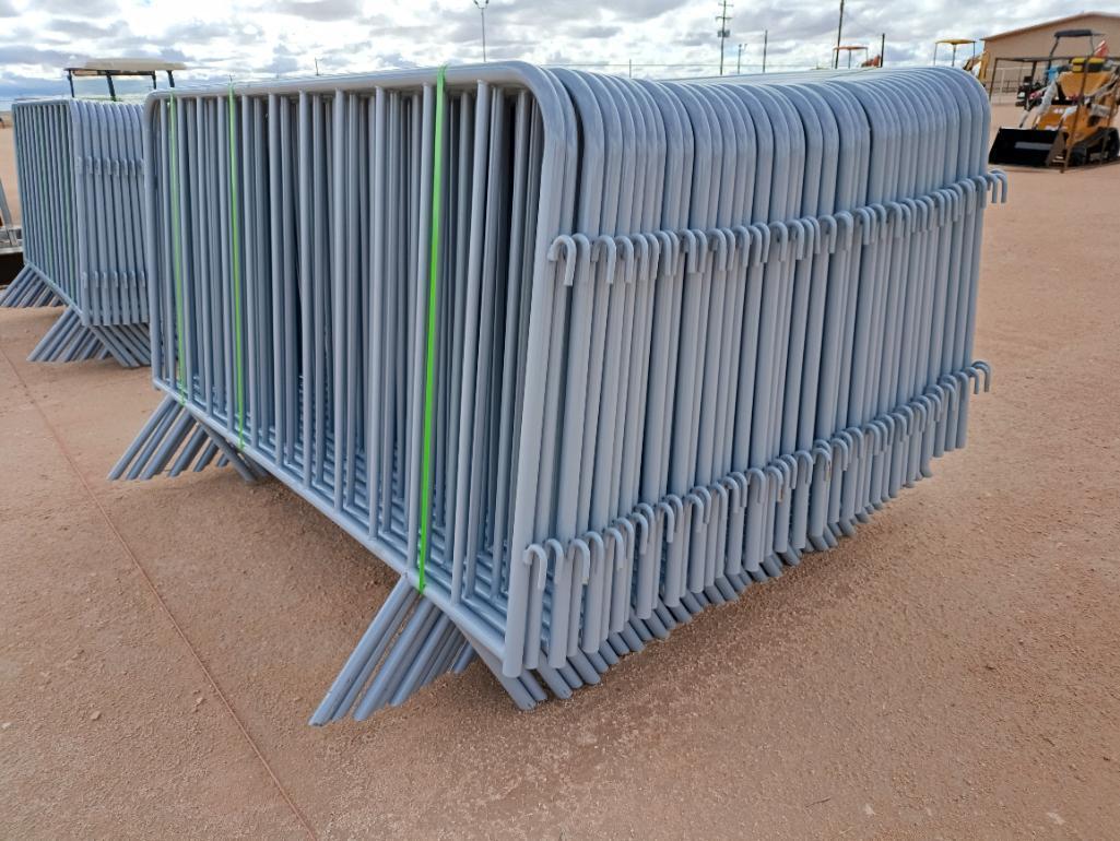 Unused 2024 AGT 47GCST80 Portable Construction Fence Panels
