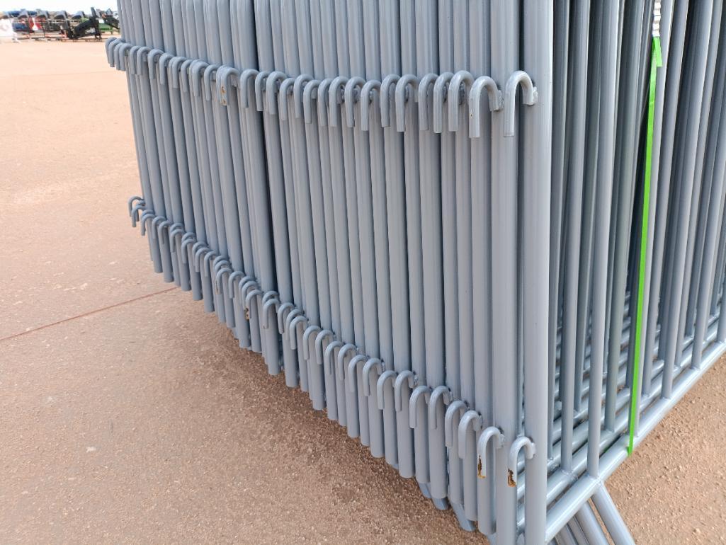 Unused 2024 AGT 47GCST80 Portable Construction Fence Panels