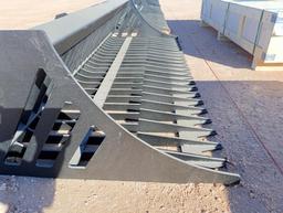 Unused 78" Rock Bucket (Skid Steer Attachment)