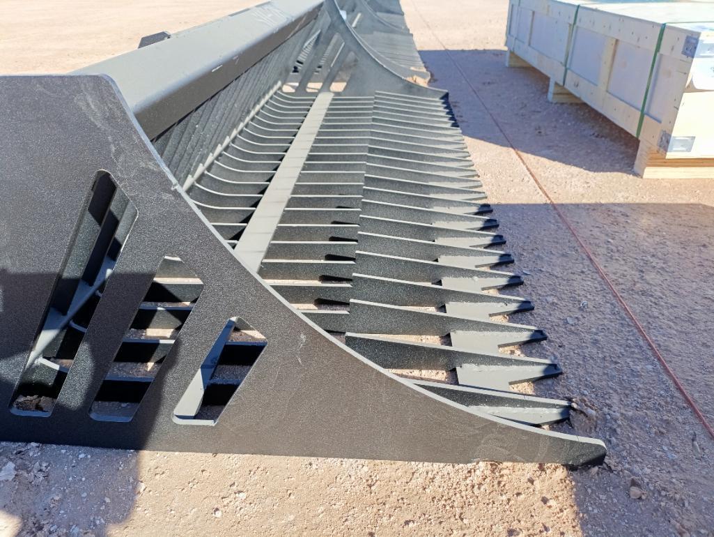 Unused 78" Rock Bucket (Skid Steer Attachment)