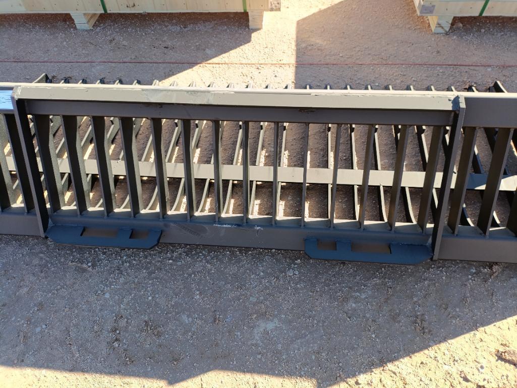 Unused 78" Rock Bucket (Skid Steer Attachment)