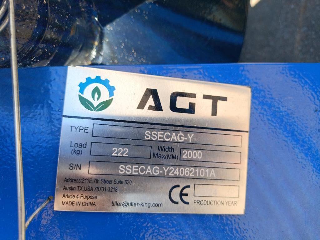 Unused AGT SSECAG-Y Heavy Duty Skid Steer Auger Set