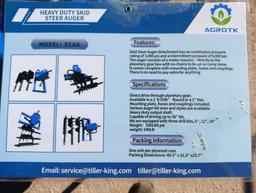 Unused AGT SSECAG-Y Heavy Duty Skid Steer Auger Set