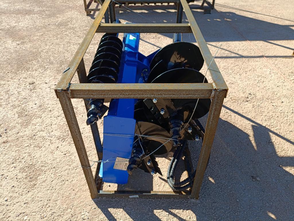 Unused AGT SSECAG-Y Heavy Duty Skid Steer Auger Set