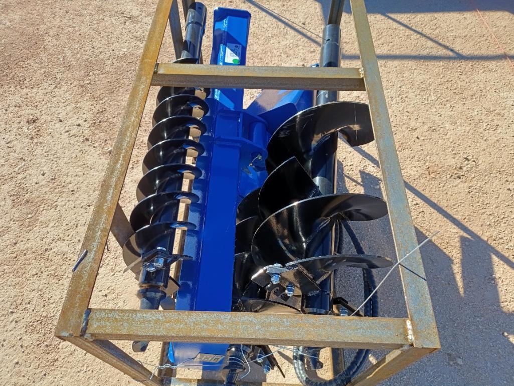 Unused AGT SSECAG-Y Heavy Duty Skid Steer Auger Set
