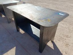 Unused 30'' x 57'' Welding Table w/Shelf (5/16'' Top)