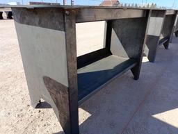 Unused 30'' x 57'' Welding Table w/Shelf (5/16'' Top)