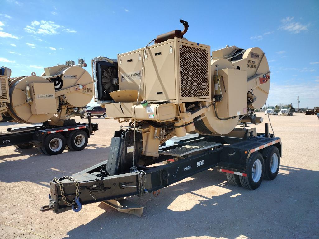 2011 Condux Tesmec FRT 607 Hydraulic Puller-Tensioner Trailer