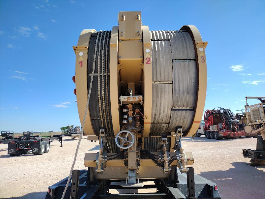 2011 Condux Tesmec FRT 607 Hydraulic Puller-Tensioner Trailer