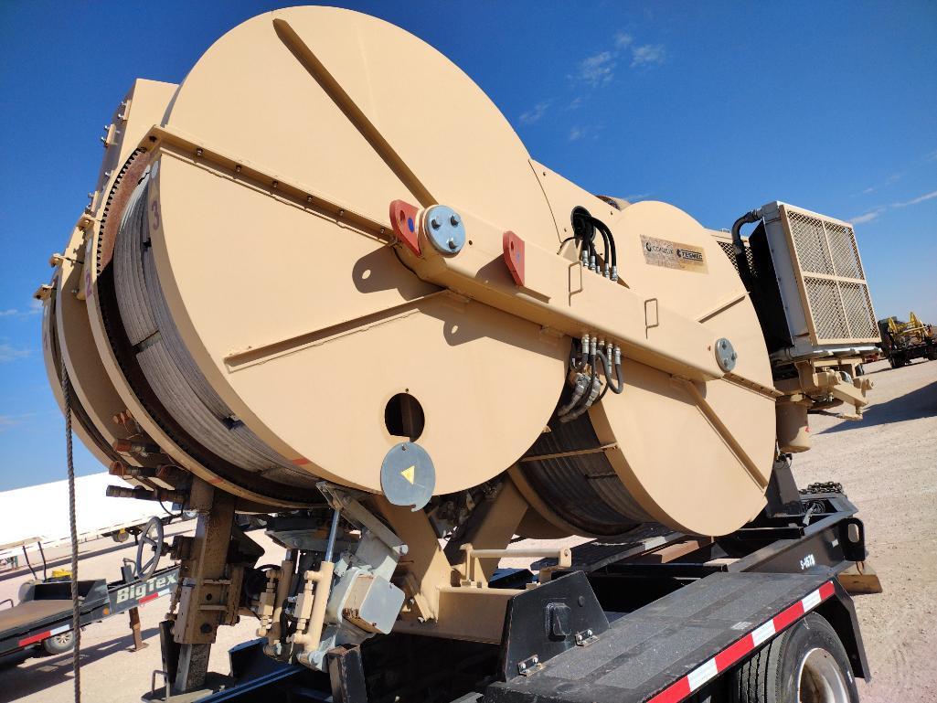 2011 Condux Tesmec FRT 607 Hydraulic Puller-Tensioner Trailer