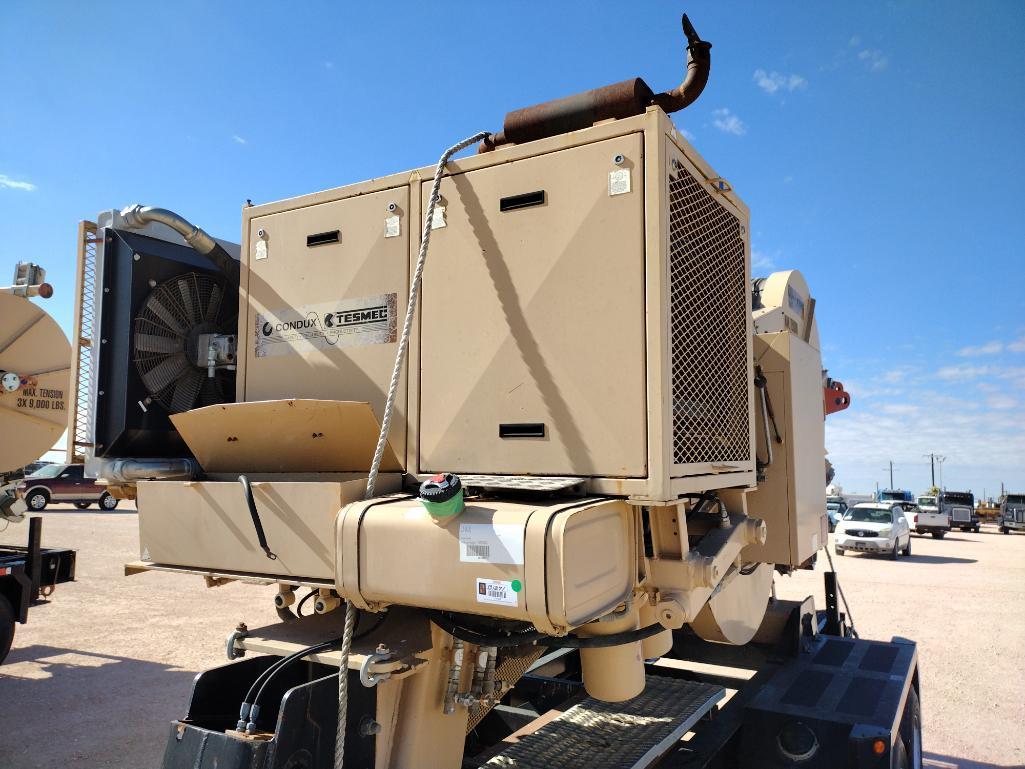 2011 Condux Tesmec FRT 607 Hydraulic Puller-Tensioner Trailer