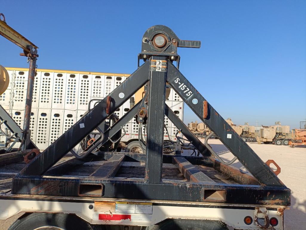 2012 Carolina Trailers 31Ft Step Deck Trailer w/(3) Condux Tesmec Hydraulic Reels