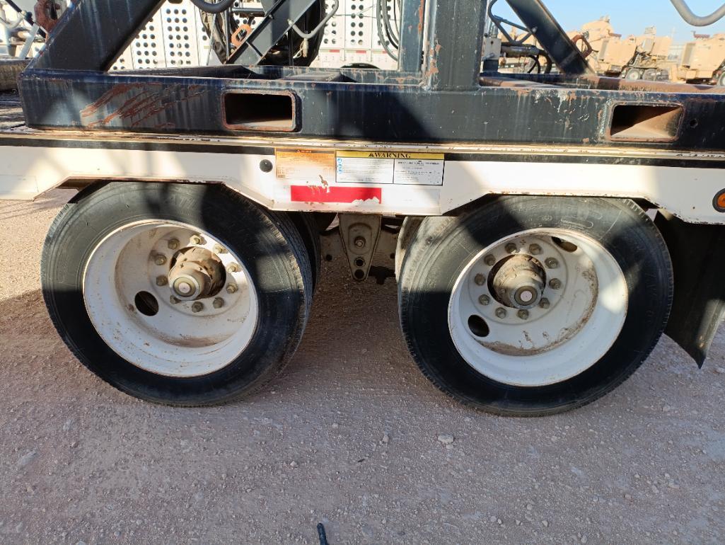2012 Carolina Trailers 31Ft Step Deck Trailer w/(3) Condux Tesmec Hydraulic Reels