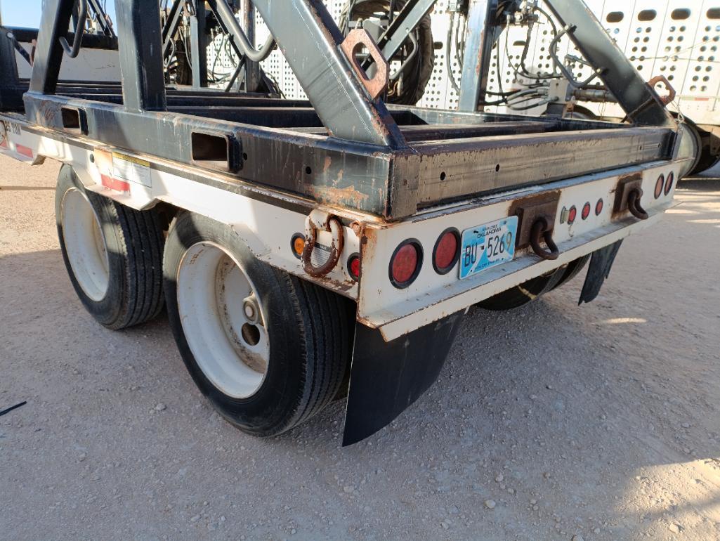 2012 Carolina Trailers 31Ft Step Deck Trailer w/(3) Condux Tesmec Hydraulic Reels