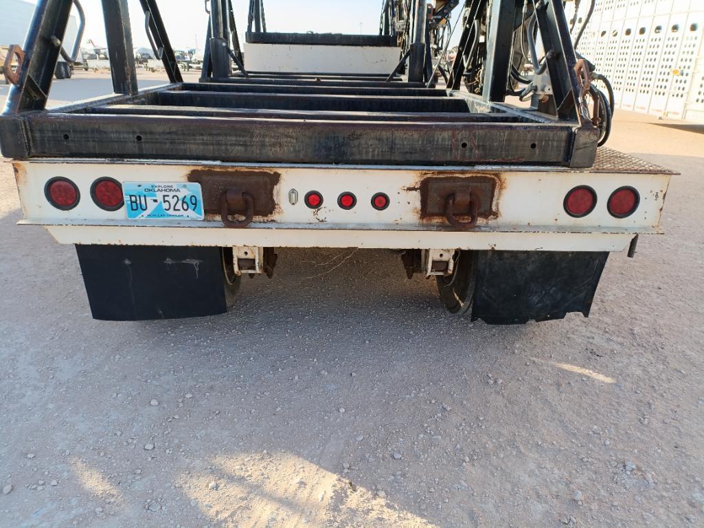 2012 Carolina Trailers 31Ft Step Deck Trailer w/(3) Condux Tesmec Hydraulic Reels