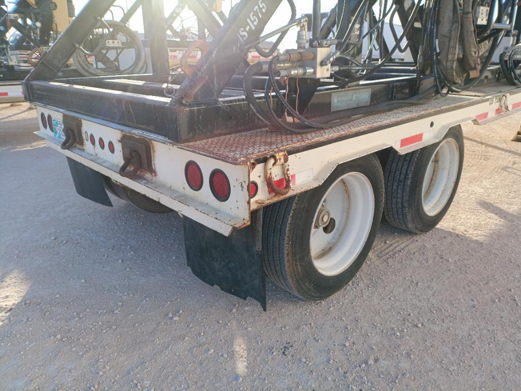2012 Carolina Trailers 31Ft Step Deck Trailer w/(3) Condux Tesmec Hydraulic Reels