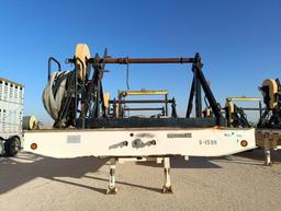2012 Carolina Trailers 31Ft Step Deck Trailer w/(3) Condux Tesmec Hydraulic Reels