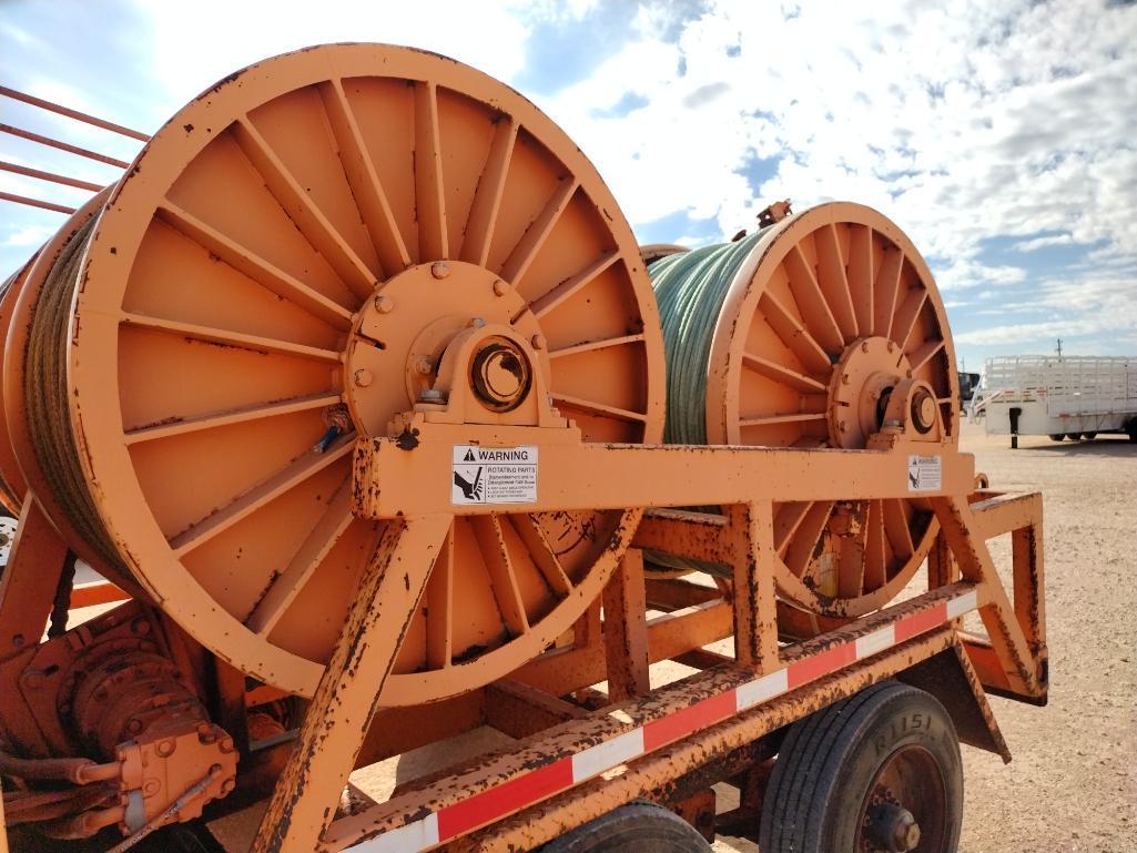 2008 Wagner Smith T-4DP-75 Drum Puller Trailer