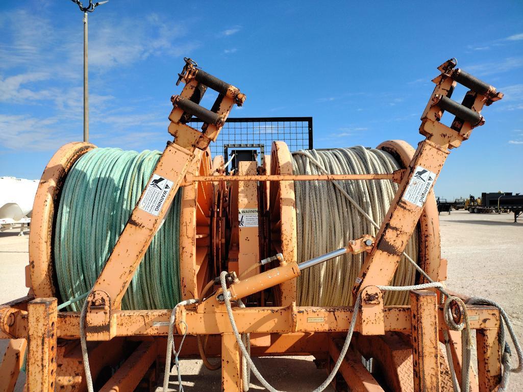 2008 Wagner Smith T-4DP-75 Drum Puller Trailer