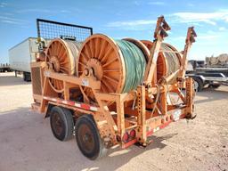 2008 Wagner Smith T-4DP-75 Drum Puller Trailer