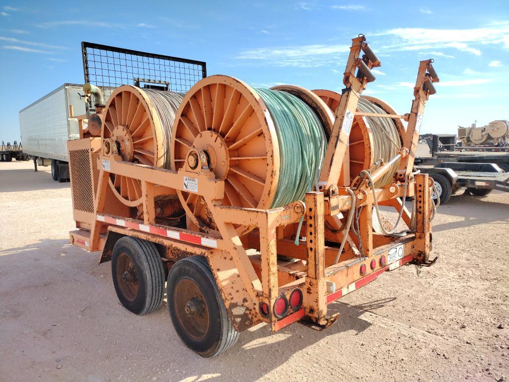 2008 Wagner Smith T-4DP-75 Drum Puller Trailer